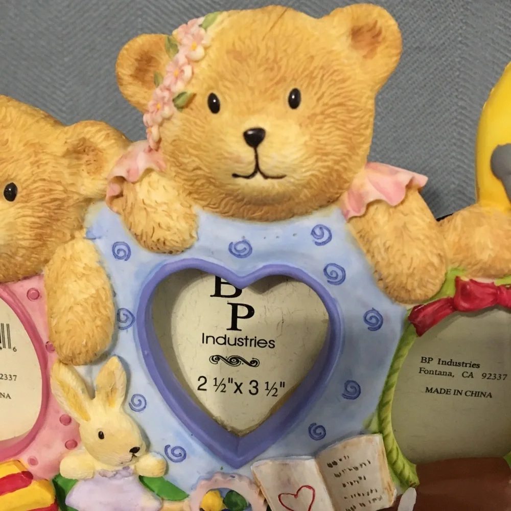 Colorful Three Bears picture frame